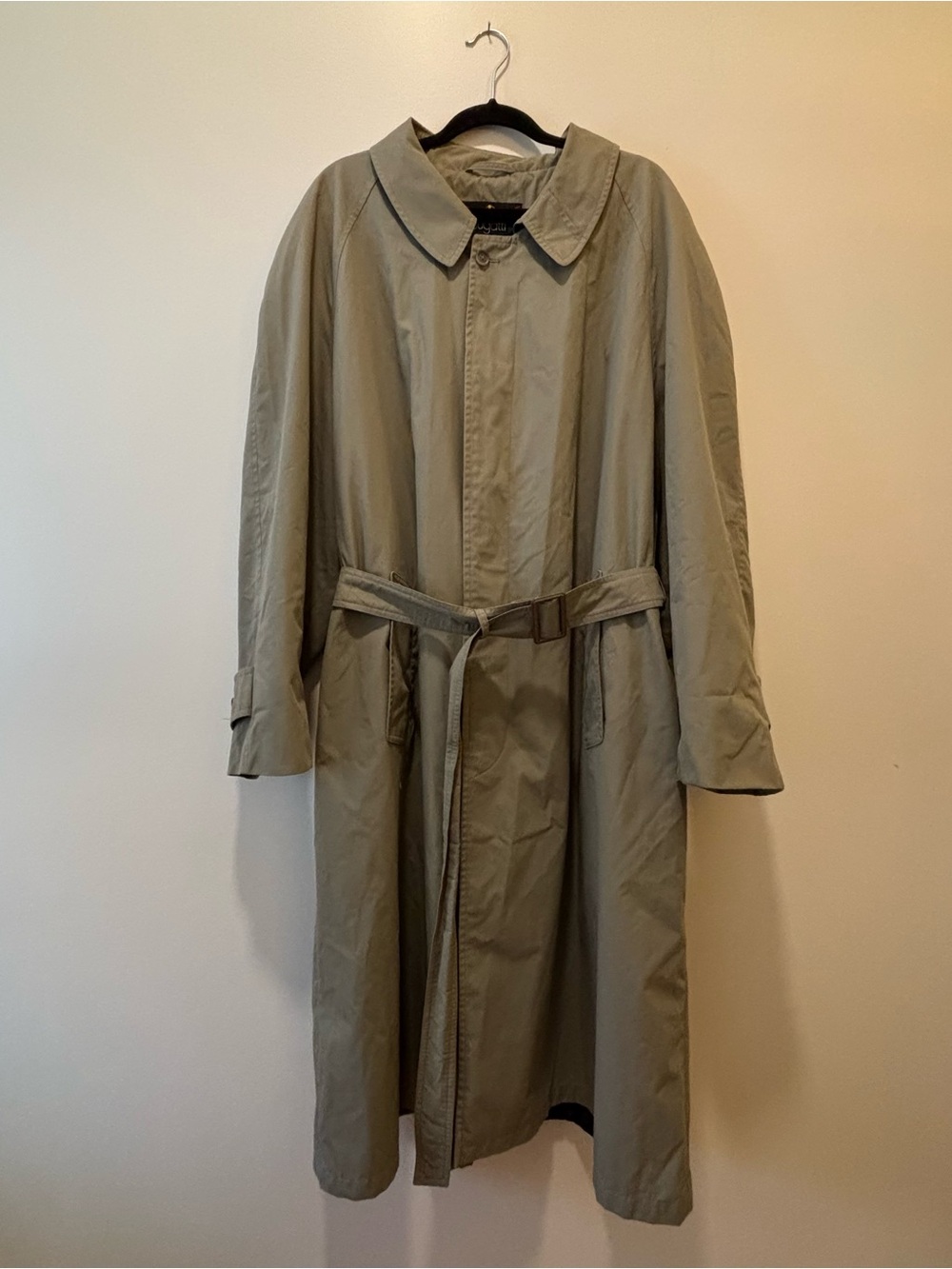 Vintage Bugatti Olive Trenchcoat - XXL